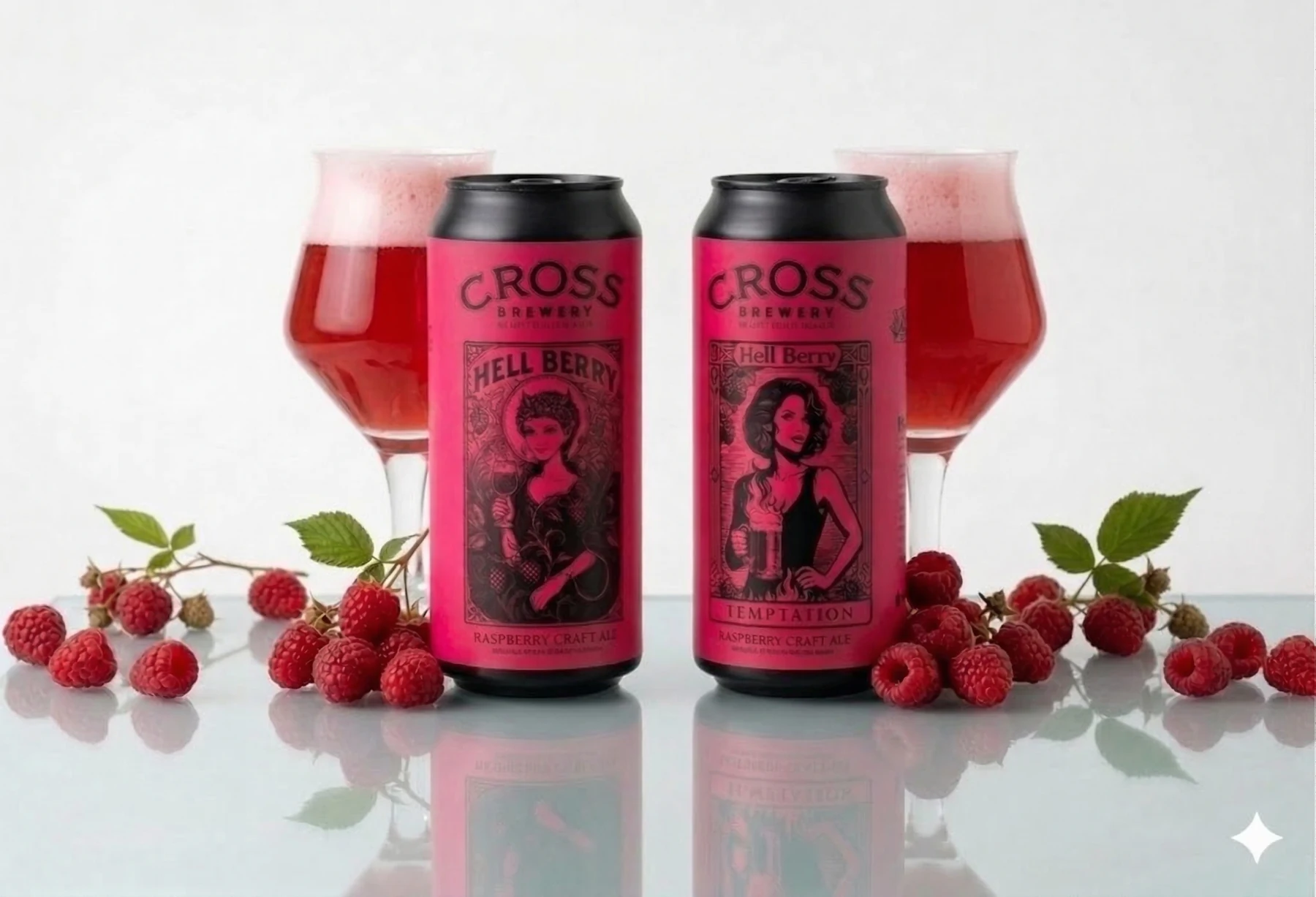 Cross Brewery HELL BERRY — original packaging